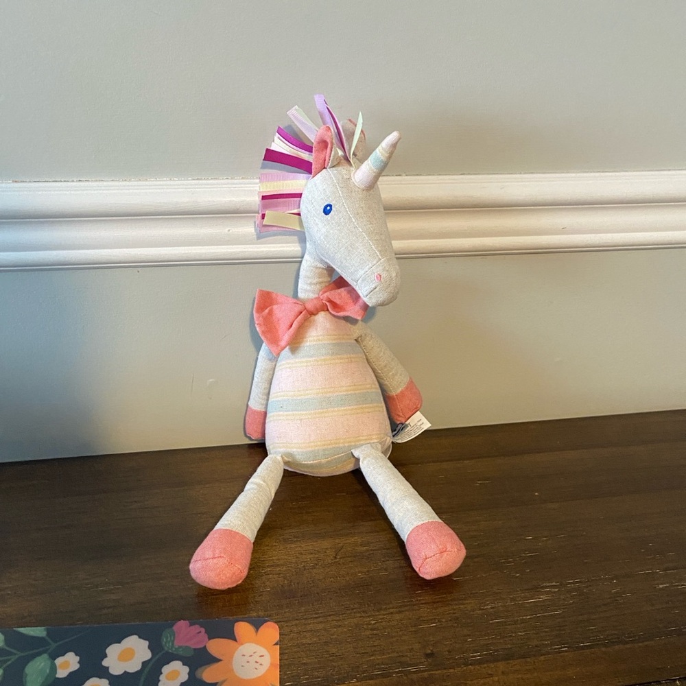 Andy B Ruby Unicorn Stuffed Animal - Andrews + Blaine
